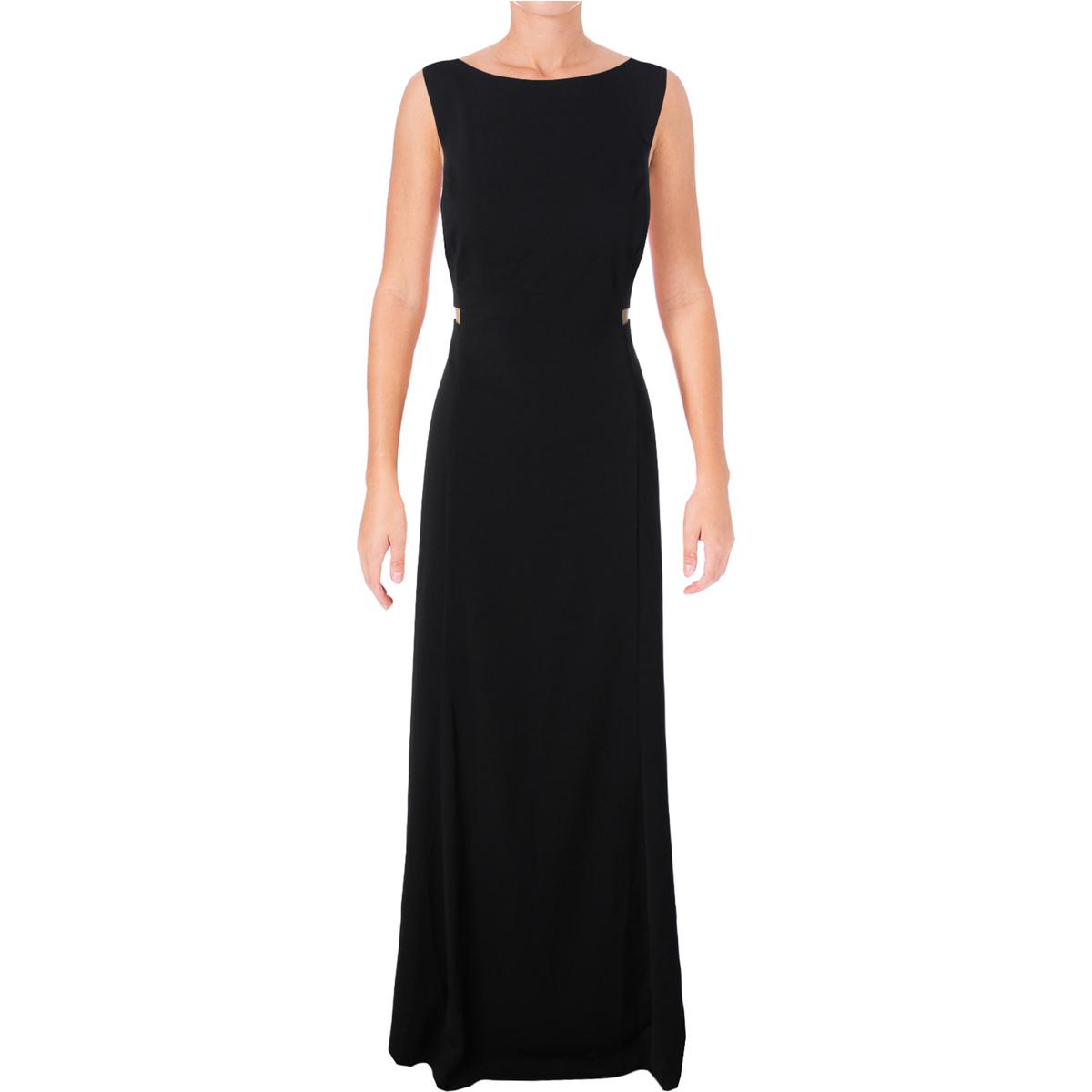 ralph lauren black formal dress