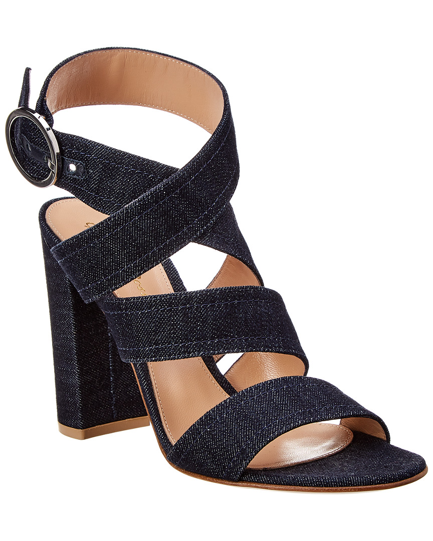 gianvito rossi denim sandals