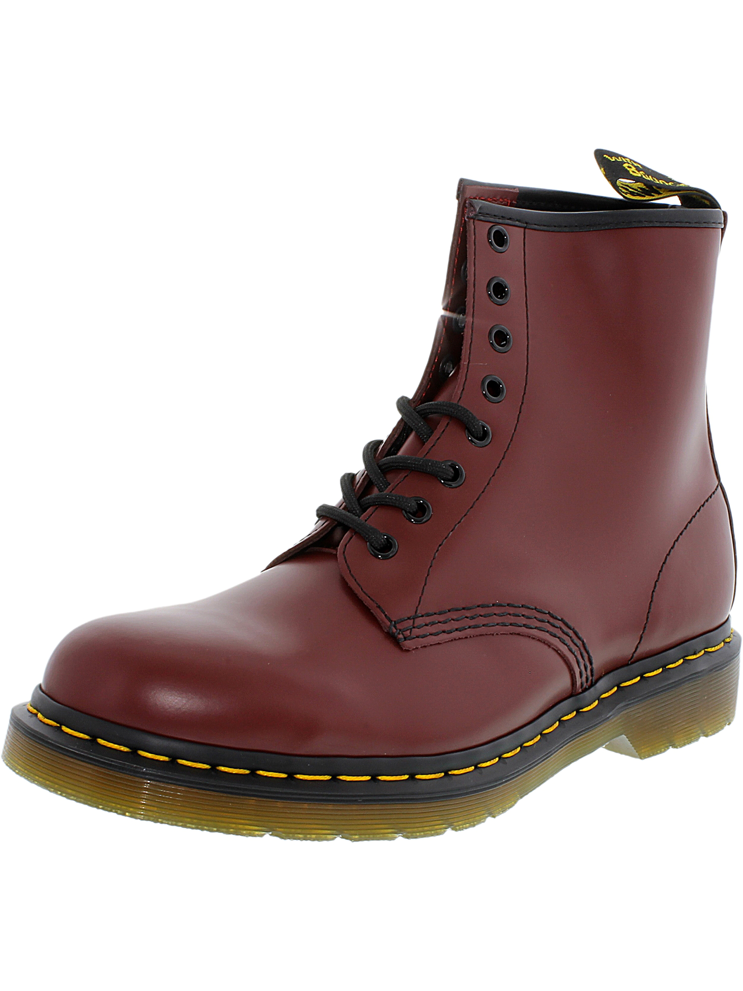 dr martens red leather boots