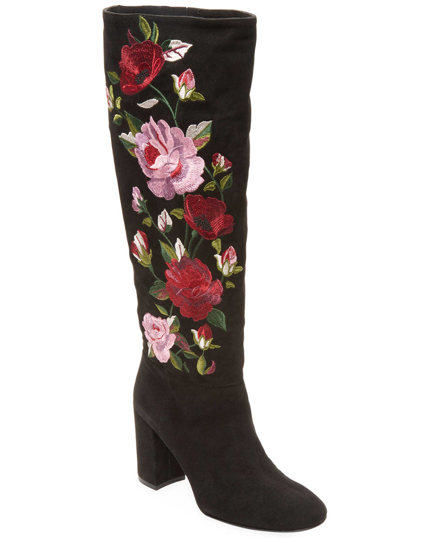 kate spade embroidered boots