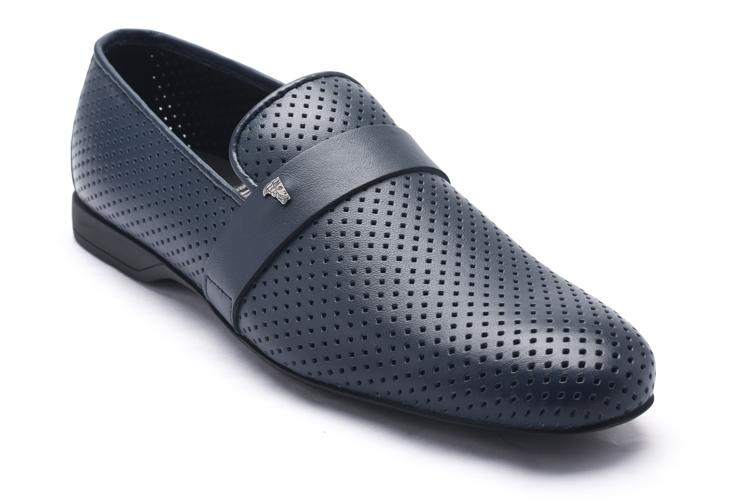 versace collection medusa loafers