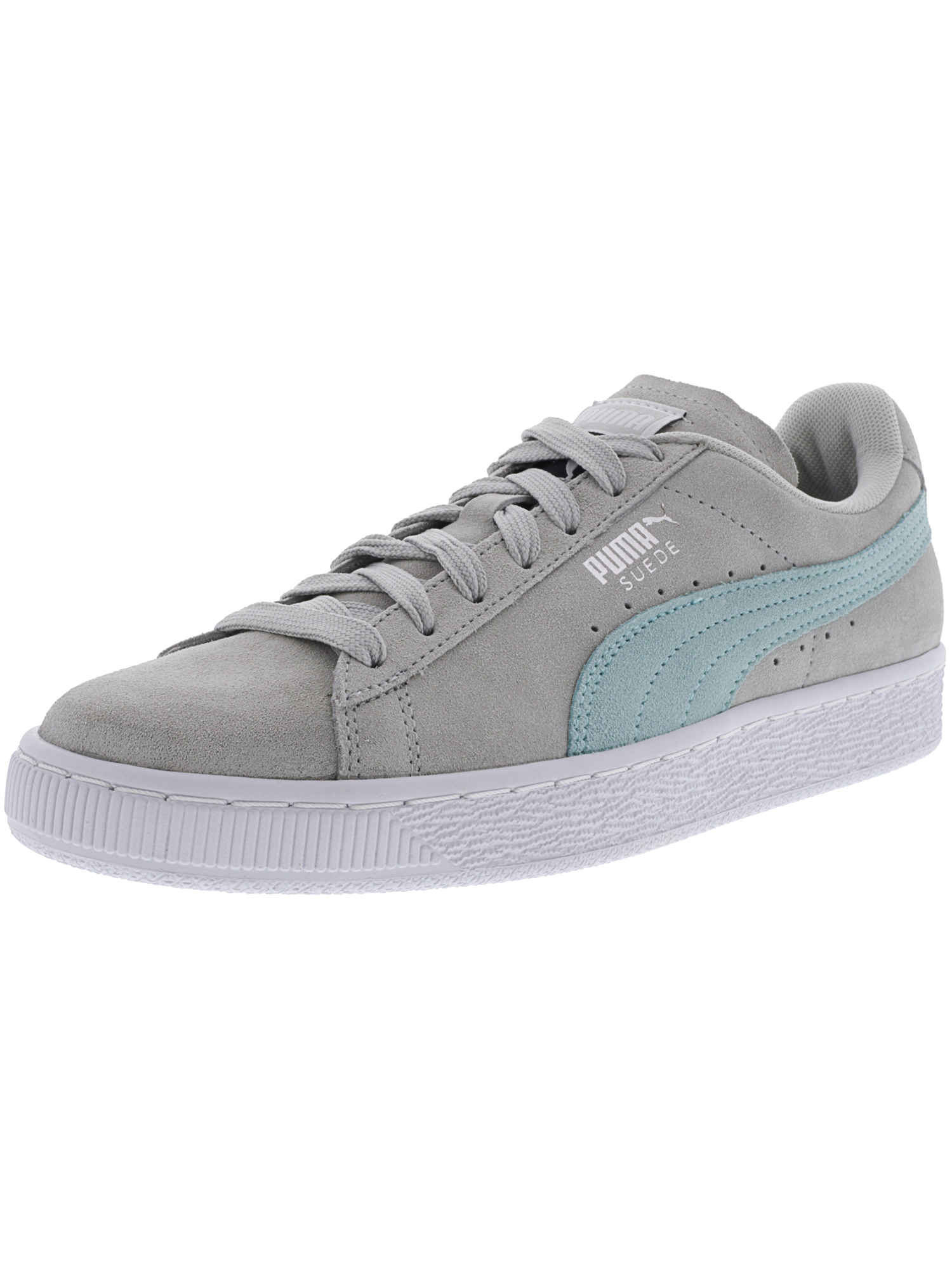 grey suede pumas women's