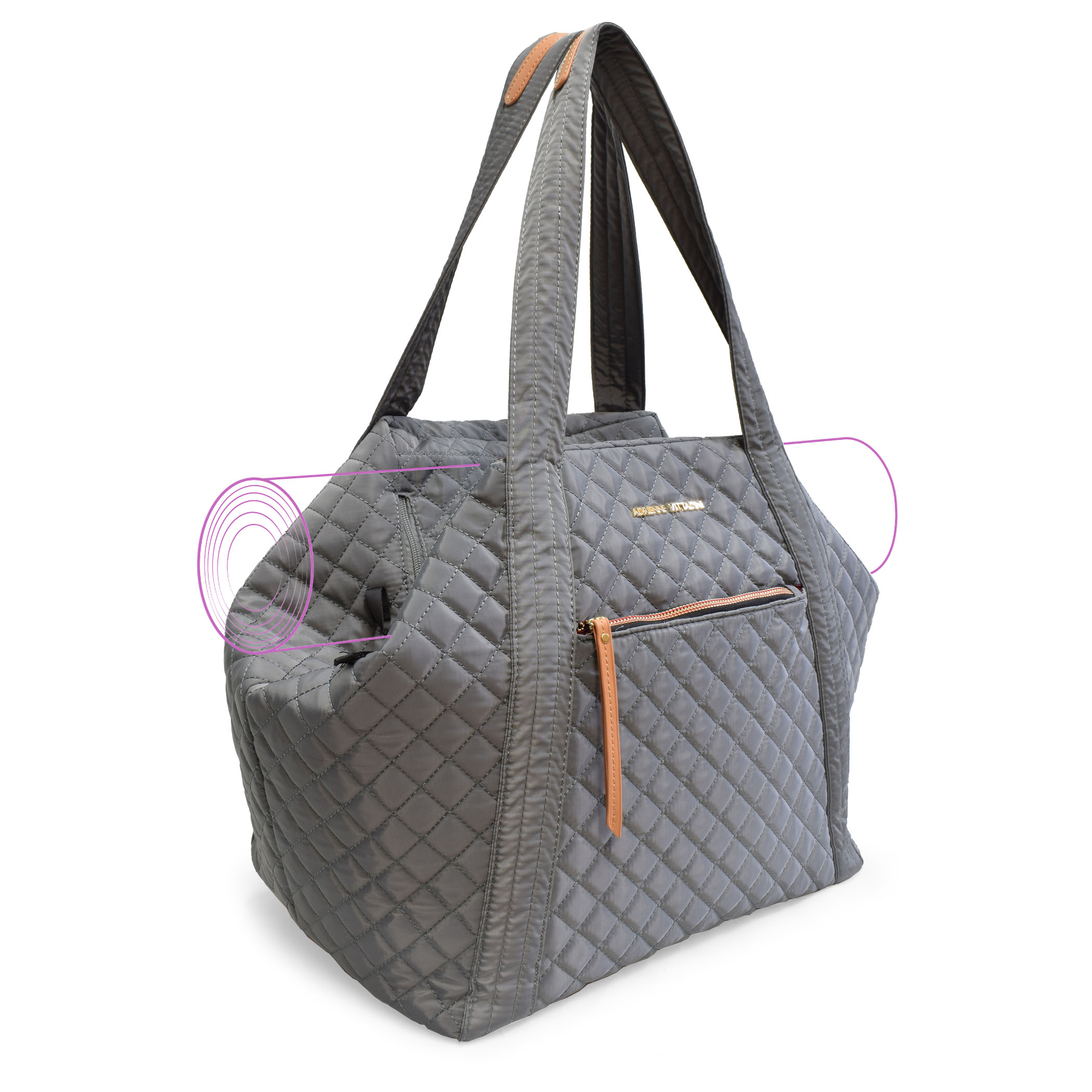 adrienne vittadini yoga mat review