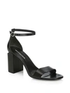 ALEXANDER WANG Abby Ankle-Strap Leather Sandals