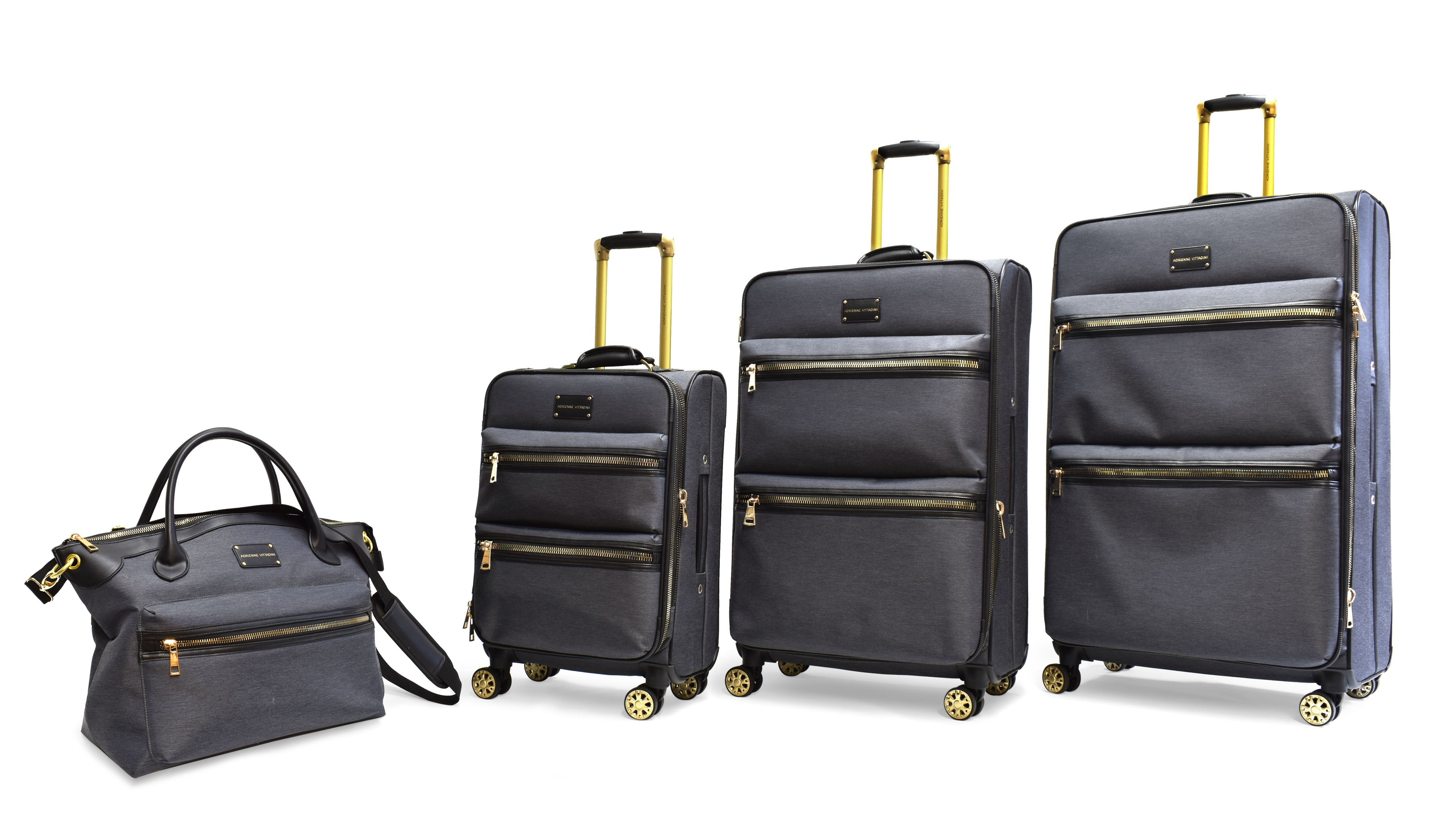 adrienne vittadini luggage set