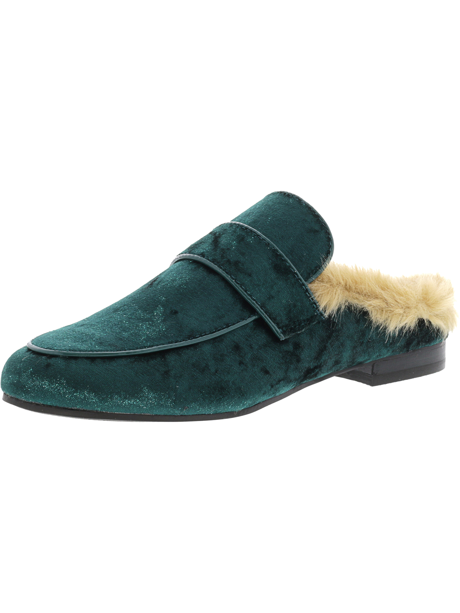 steve madden velvet mules