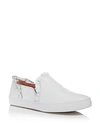 Kate Spade Lilly Ruffle Slip-on Sneaker In White