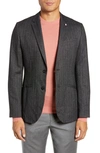 TED BAKER WENSLEY SLIM FIT HERRINGBONE SPORT COAT,TC8M-GJ68-WENSLEY