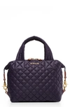 Mz Wallace Small Sutton Bag - Purple In Boysenberry