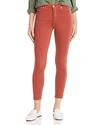 NOBODY CULT SKINNY ANKLE JEANS IN HOLIDAY TERRACOTTA,P7576
