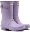 Hunter Original Short Waterproof Rain Boot In Thundercloud