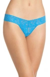 HANKY PANKY SIGNATURE LACE LOW RISE THONG,4911