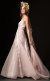 TEMPERLEY LONDON BRIDAL ORELIA OFF SHOULDER GOWN WITH CASCADING JEWEL EMBROIDERY,19YWLL53071