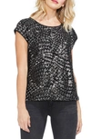 VINCE CAMUTO SEQUIN TOP,9168167