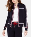 TOMMY HILFIGER JOGGING SWEATER JACKET, CREATED FOR MACY'S