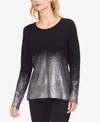 VINCE CAMUTO FOILED-OMBRE SWEATER