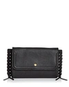 ANNABEL INGALL EMMA OVERSIZE WHIPSTITCH LEATHER CLUTCH,6007B