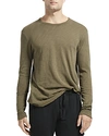 Atm Anthony Thomas Melillo Destroyed Long Sleeve T-shirt In Fatigue