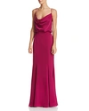 FAME AND PARTNERS FAME AND PARTNERS THEODORA SATIN GOWN,FPW3186-107-MX
