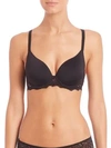 Simone Perele Caresse 3d Plunge T-shirt Bra In Black