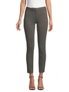Kobi Halperin Alexandra Double-knit Pants In Dark Grey Melange