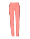 Trussardi Jeans Pants In Salmon Pink