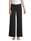 Skin Double-layer Pima Cotton Jersey Pants In Black