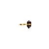 TIANA JEWEL Goddess Bi-Terminated Smokey Quartz Ring Gold