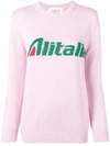 ALBERTA FERRETTI ALBERTA FERRETTI ALITALIA JUMPER - 粉色