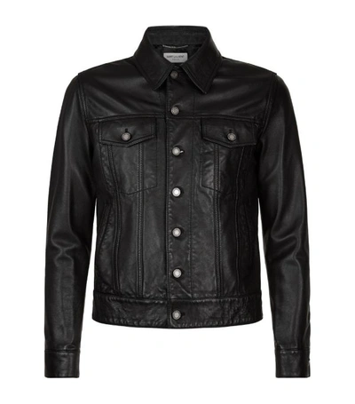 SAINT LAURENT LEATHER JACKET,14936787