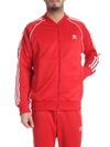 Adidas Originals Adidas Men's Originals Adicolor Superstar Track Jacket In Red
