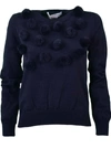 COMME DES GARCONS GIRL COMME GIRL POM POM KNITTED SWEATER,10767594