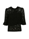 SEE BY CHLOÉ CROCHET EFFECT BLOUSE,10724829