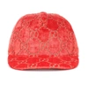 GUCCI GG VELVET BASEBALL CAP,P00369451