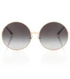 DOLCE & GABBANA ROUND SUNGLASSES,P00359656