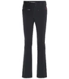 Perfect Moment Aurora Flared Stretch-shell Ski Trousers In Black