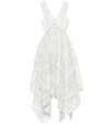 ZIMMERMANN CORSAGE COTTON AND SILK LACE DRESS,P00358670