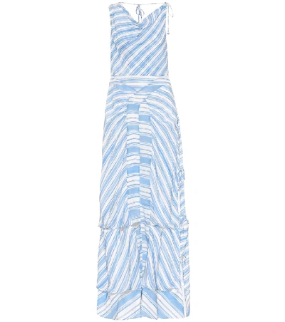 Altuzarra Gaeta Striped Dress - 蓝色 In Azure