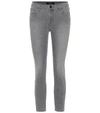 J BRAND 835 CROPPED MID-RISE SKINNY JEANS,P00357563