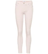 7 FOR ALL MANKIND THE SKINNY MID-RISE JEANS,P00363454