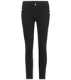 J BRAND ZION CROPPED MID-RISE SKINNY JEANS,P00357567