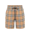 BURBERRY Vintage Check cotton shorts,P00363881