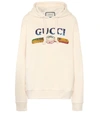 GUCCI SEQUINED COTTON HOODIE,P00364714