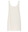 CHLOÉ Silk crêpe tank top,P00355239