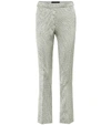 ETRO CROPPED MID-RISE STRAIGHT PANTS,P00359836