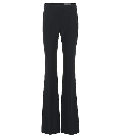 ALEXANDER MCQUEEN MID-RISE FLARED PANTS,P00367394