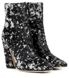 JIMMY CHOO MIRREN 100 SEQUINED ANKLE BOOTS,P00358087