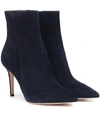 GIANVITO ROSSI LEVY 85 SUEDE ANKLE BOOTS,P00365806