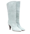 ISABEL MARANT LURREY SUEDE BOOTS,P00367847