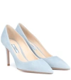 PRADA SUEDE PUMPS,P00369435